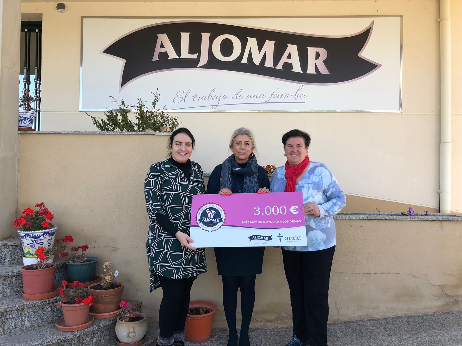 Aljomar cheque AECC